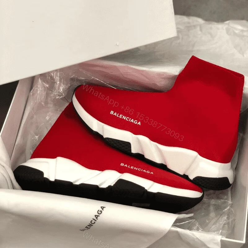 View 2 of BALENCIAGA SPEED TRAINER RED – BB14