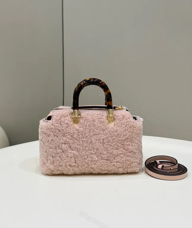 View 3 of Luxed Everyday Tote: Plush Fur, Fendi Flair Bag