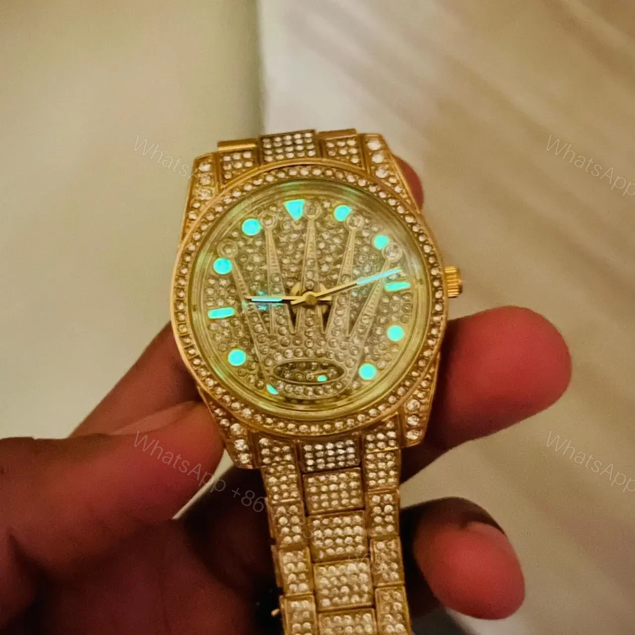 Rolex Full Daimond For men’s 7A quality Original model — view 1
