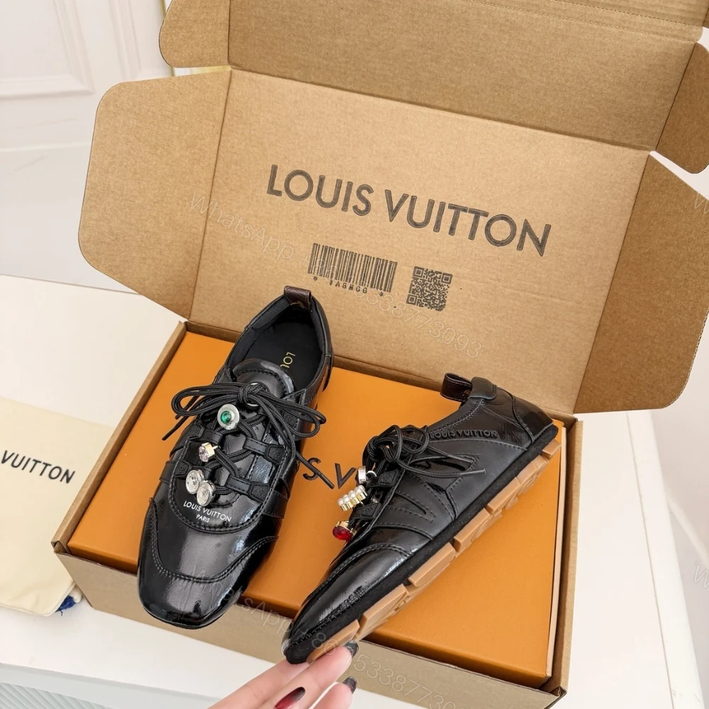 View 5 of Louis Vuitton Lv Sneakerina Black 1Aiver