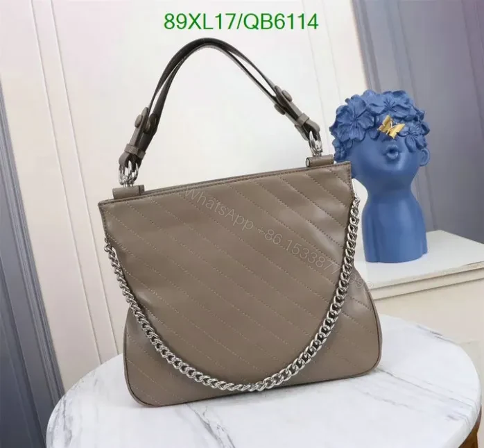 View 14 of Gucci Knockoff Brown Blondie Small Shoulder Bag QB61144 – Iconic Interlocking G Design