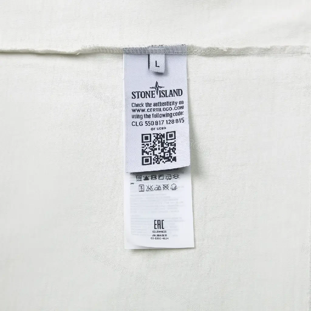 View 10 of Soft Cotton Luxe Logo Tee – Premium Minimalist Style, All-Day Comfort