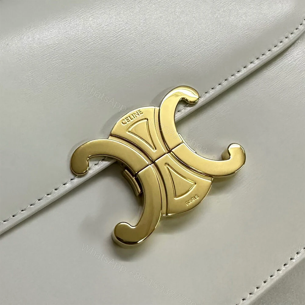 View 6 of CELINE CLASSIQUE TRIOMPHE BAG in shiny calfskin