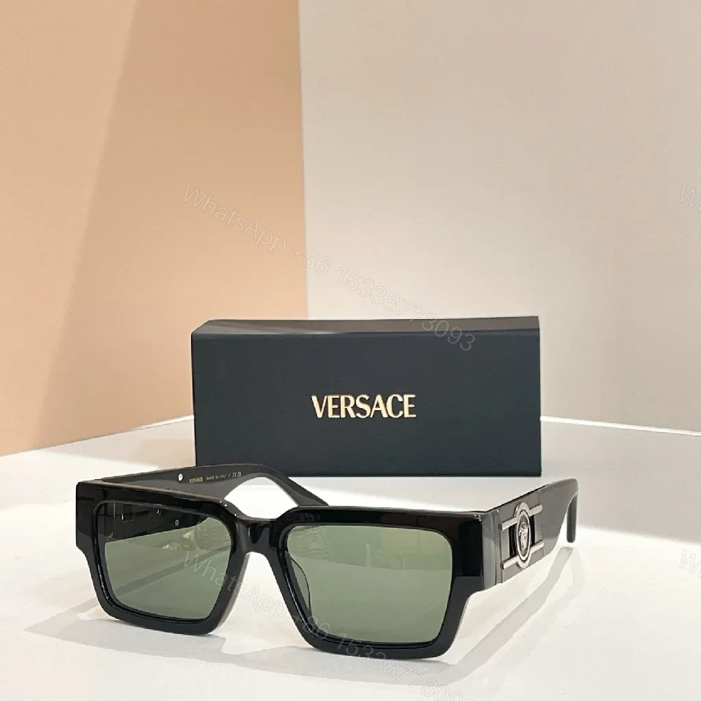 View 8 of Bold Gradient Lens Sunglasses - Blocky Frame, Ultra Luxe