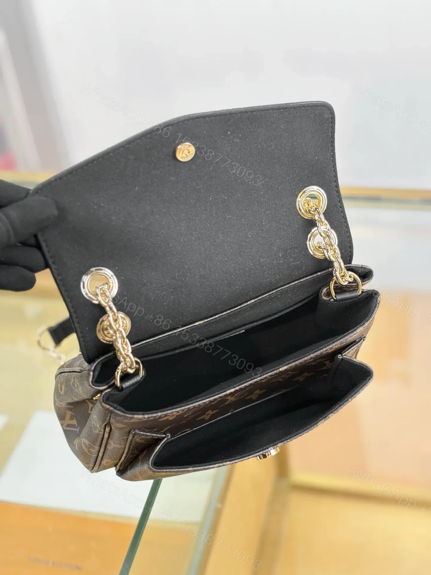 View 6 of Louis Vuitton Saint Germain BB bag in Monogram canvas