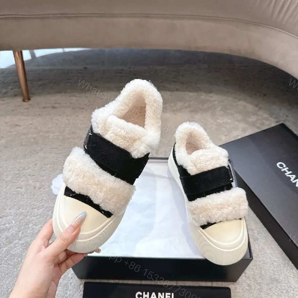 View 2 of Shearling Slip-On Sneakers: Cozy Luxury, Everyday Style