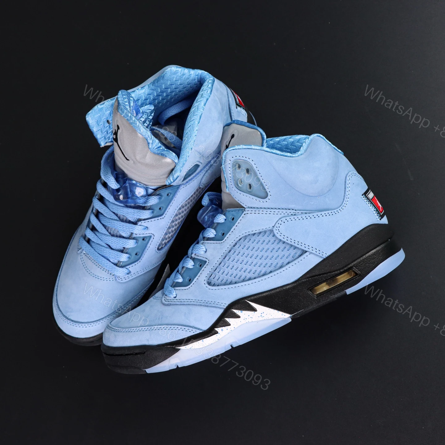 View 7 of Air Jordan 5 Retro UNC University Blue Reps