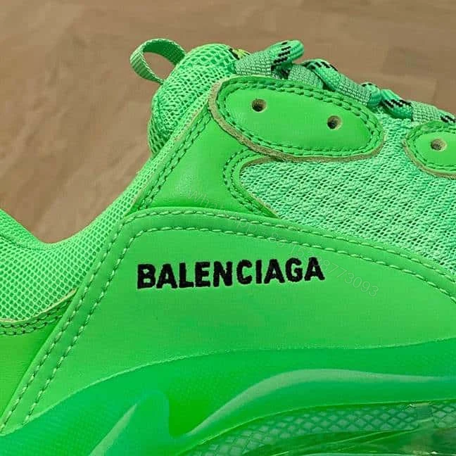 View 4 of BALENCIAGA MEN’S TRIPLE S SNEAKER CLEAR SOLE – BB196
