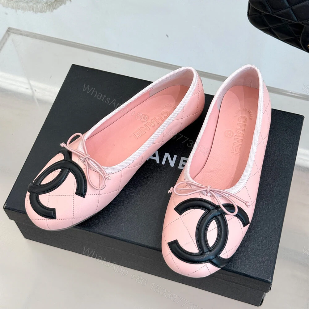View 5 of CHANEL Quilted Ballerina Flats