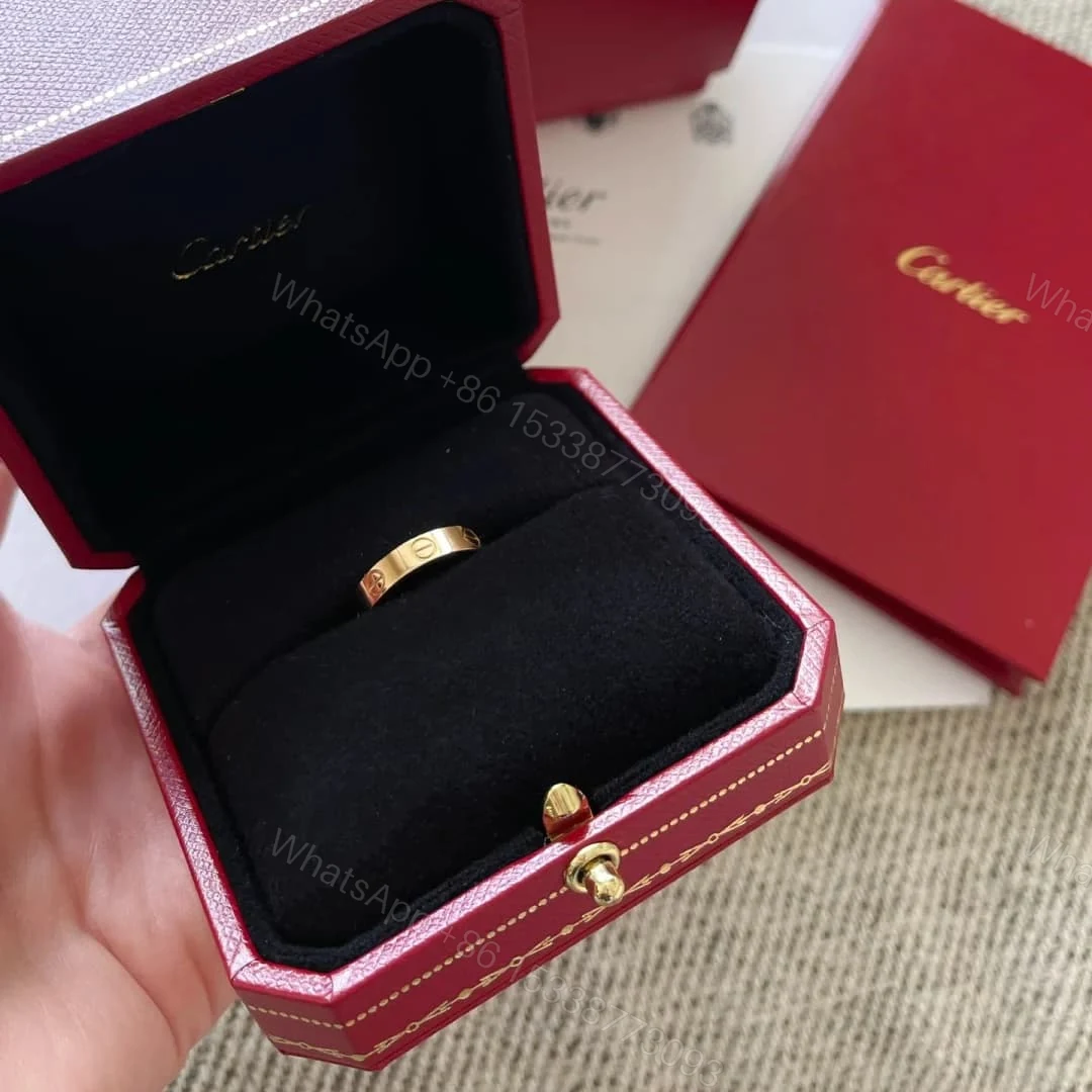 View 3 of Cartier Love Wedding Band Small Yellow Gold 3.6MM B4085000