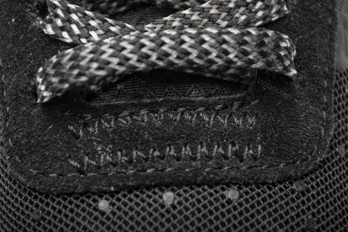 View 8 of OFF White X Air Force 1 Low Black AO4606-001