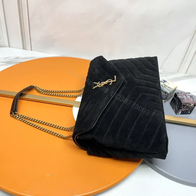 View 9 of Chic Velvet Mini Bag: Chevron Quilted, YSL-Inspired Luxury