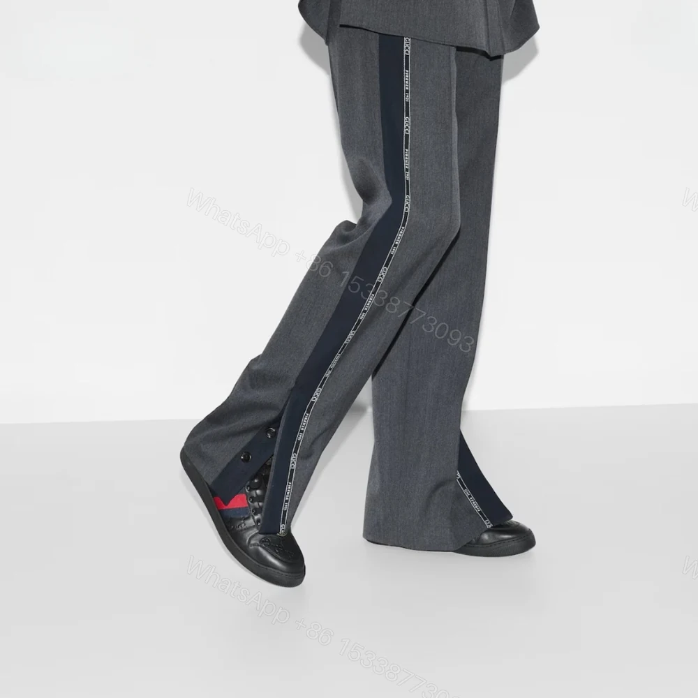 View 9 of Gucci Men Screener Sneaker Black