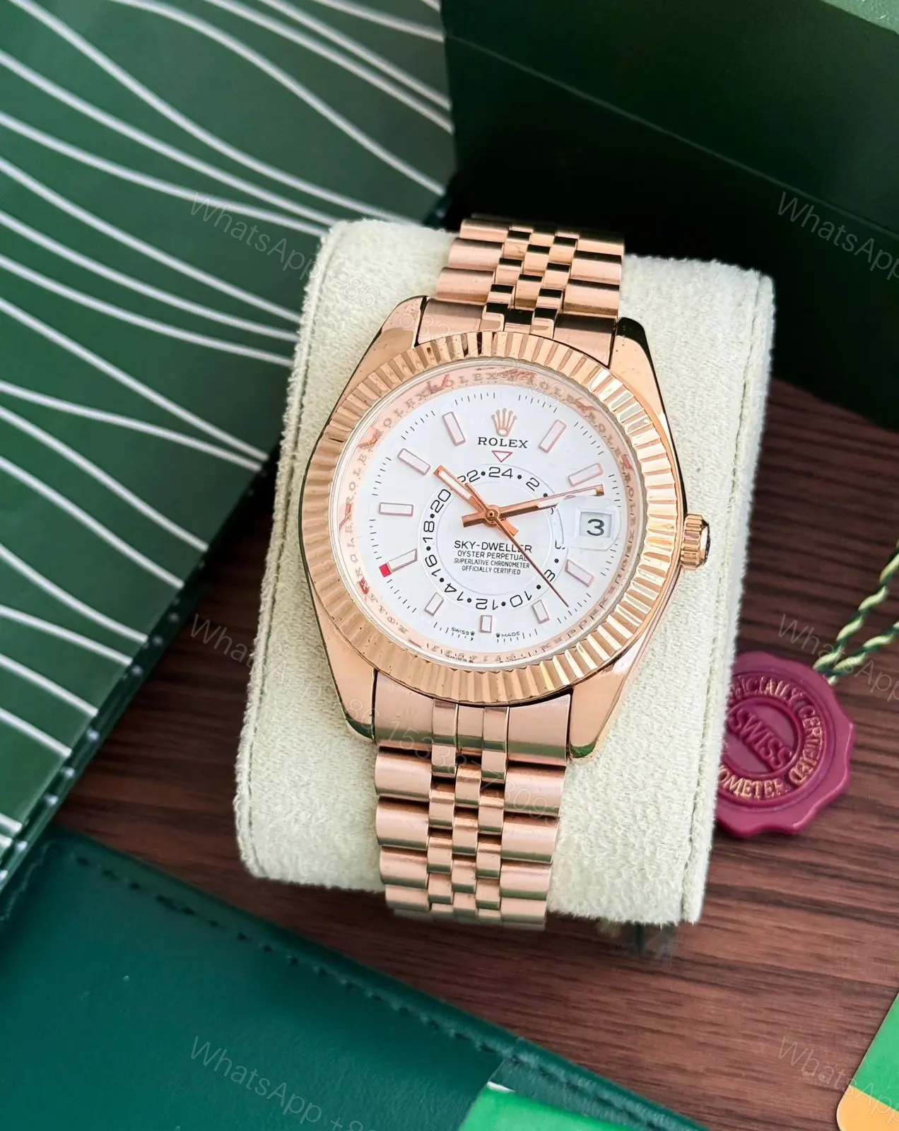 View 4 of Rolex White Dial