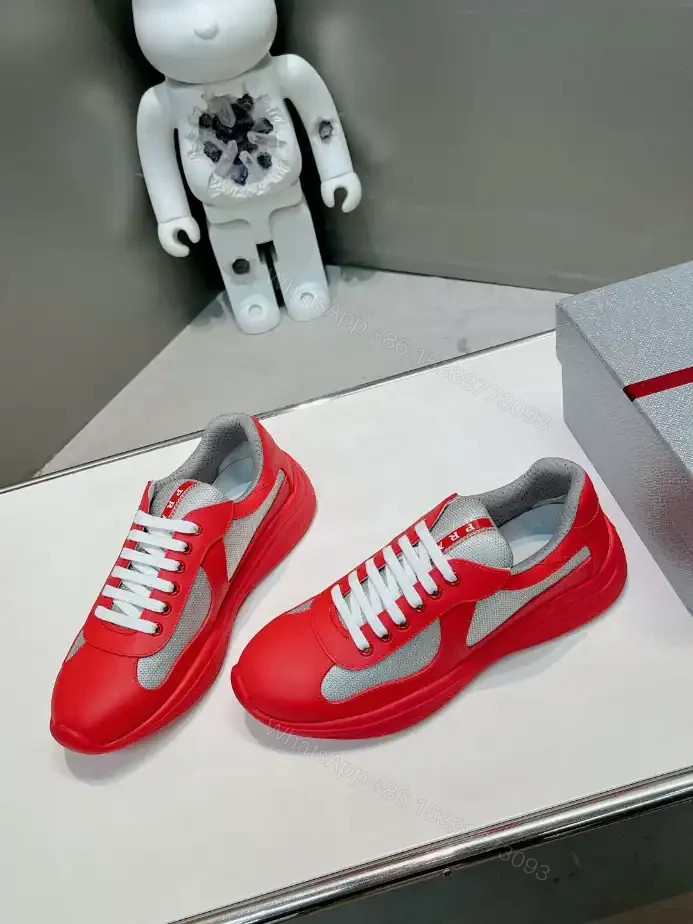 View 8 of PRADA AMERICA’S CUP SOFT RUBBER AND BIKE FABRIC SNEAKERS – PRD005