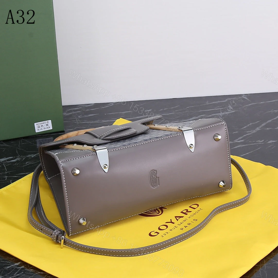 View 4 of GOYARD SAIGON PM BAG GREY 20CM