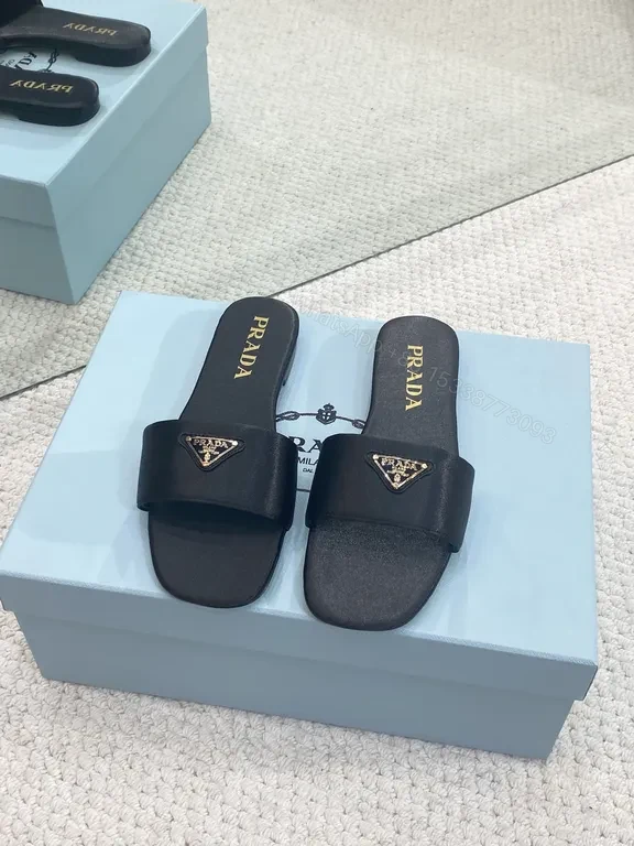 Chic Leather Sliders + Signature Hardware + Luxury Comfort Slides — view 1