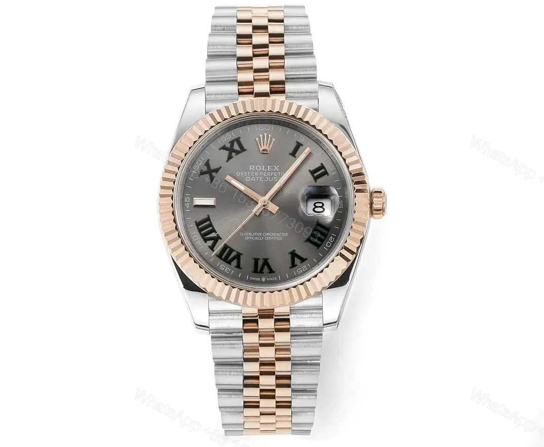 KZ Factory Clean Factory DDF Classic Grey Two-Tone Watch — view 1