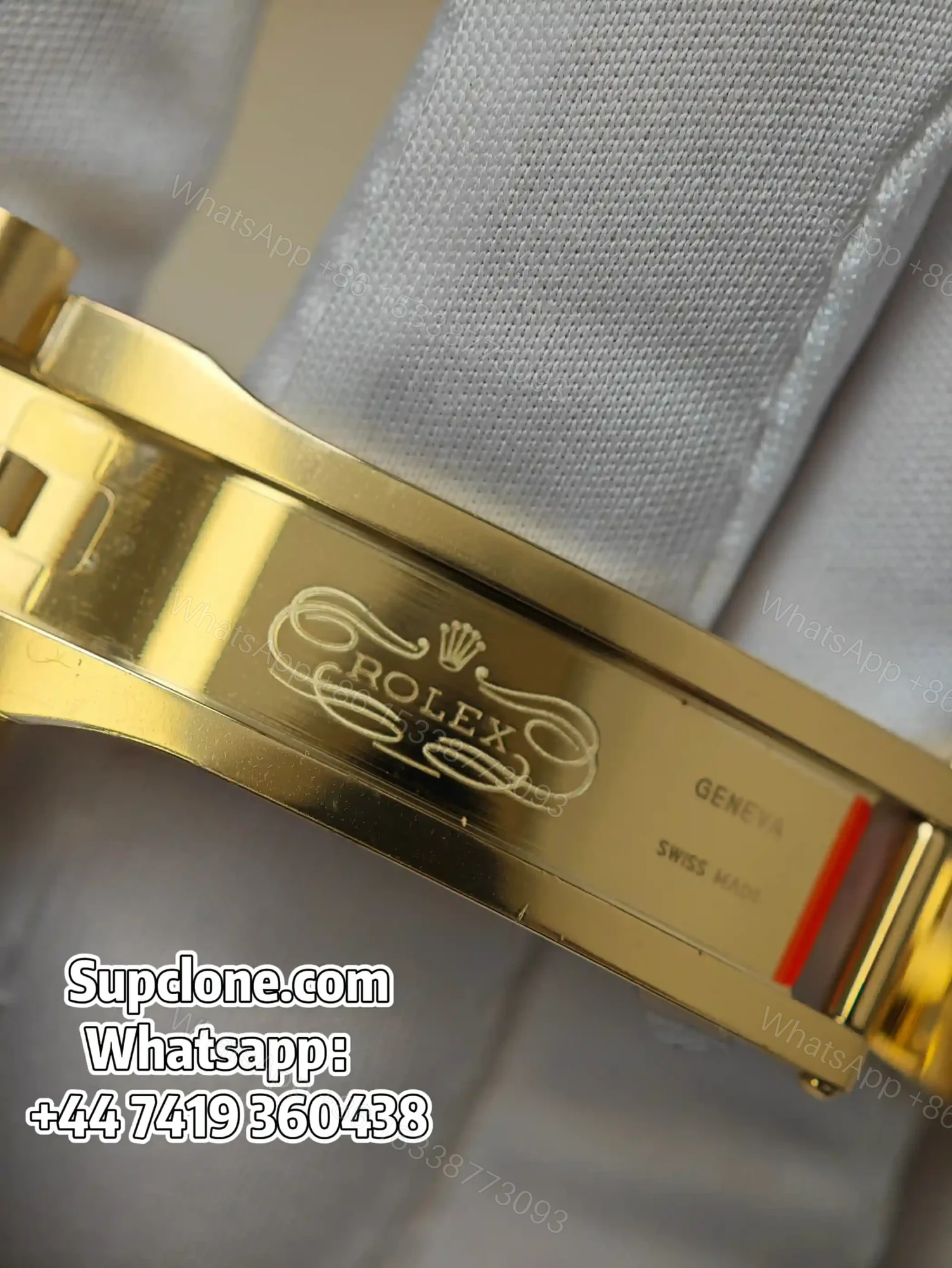 View 13 of Rolex Day-Date 40mm Yellow Gold Green Roman Dial – Super Clone 1:1 Cal. 3255