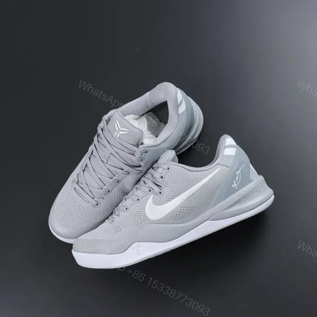 View 7 of Kobe 8 Protro “Wolf Grey” Reps