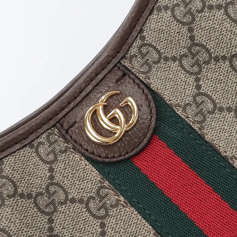 View 8 of G GG Supreme Shoulder Bag: Signature Craft & Versatility