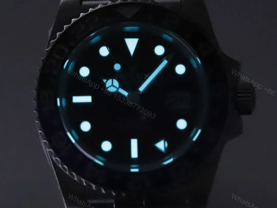 View 8 of VS Factory Clean Factory CLEAN Rolex GMT-Master II Blue/Black Bezel