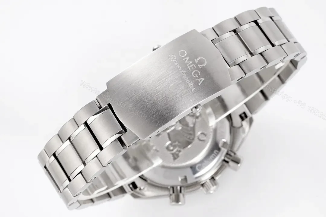 View 8 of Omega Speedmaster 326.32.40.50.06.001 Multifunction Chronograph Watch Blue Dial Stainless Steel