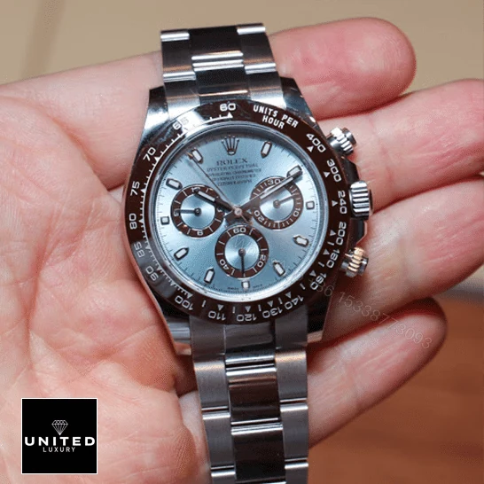 View 6 of Rolex Daytona Cosmograph 116506 Blue Dial Oyster Replica