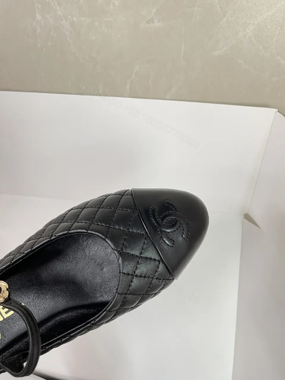 View 7 of Quilted Leather Mary Jane Flats: Classic Comfort, Cap-Toe Accent