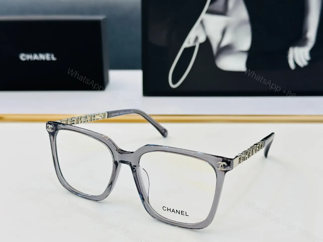View 9 of Oversized Black Acetate Eyewear: Chic, Comfortable, Designer-Inspired