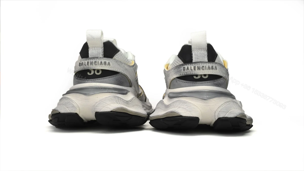 View 3 of Balenciaga CARGO Sneaker White Rice White Gray 785756-W2MV1-9012