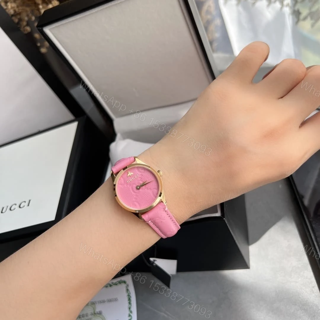 View 6 of Gucci G Timeless Watch Pink Dial 27Mm