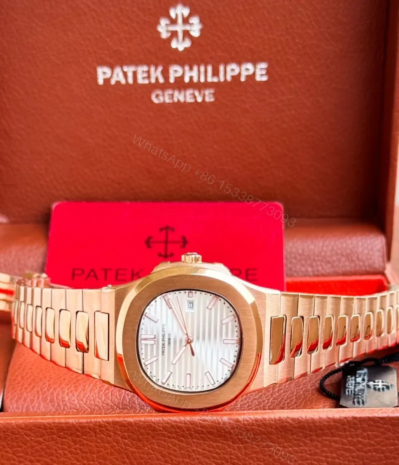 View 2 of Patek Philippe 7AAA White Dial Quartz 40mm