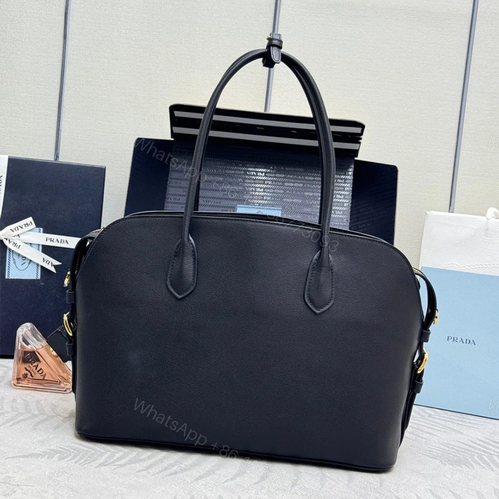 View 4 of Prada Large leather tote bag(HIGH-END GRADE)
