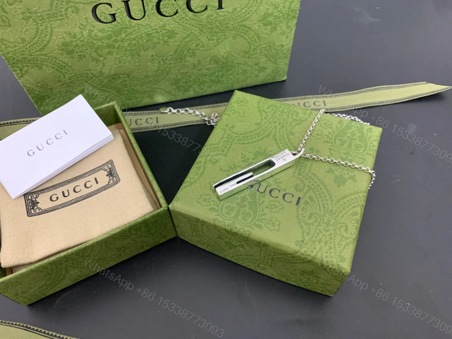 View 3 of EN – Lux Gucci Necklaces 024