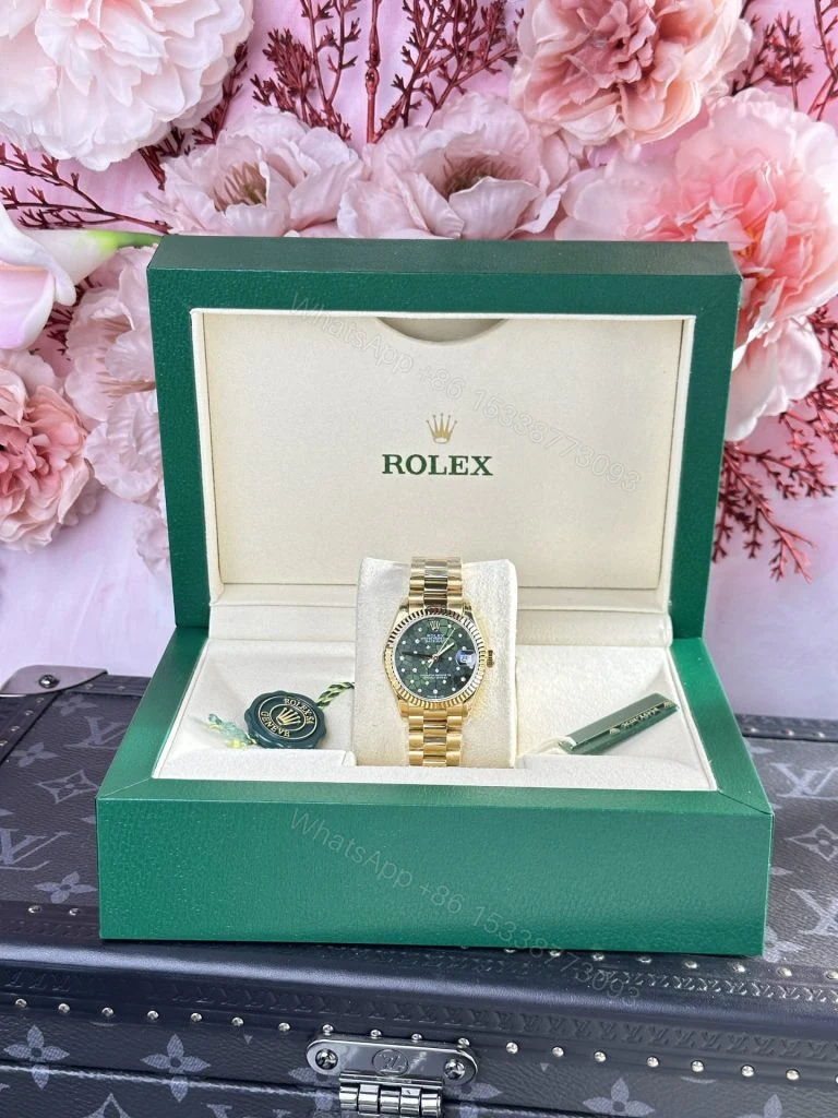 View 5 of Datejust 278288 31mm Super Clone Olive Flower Pattern Dial