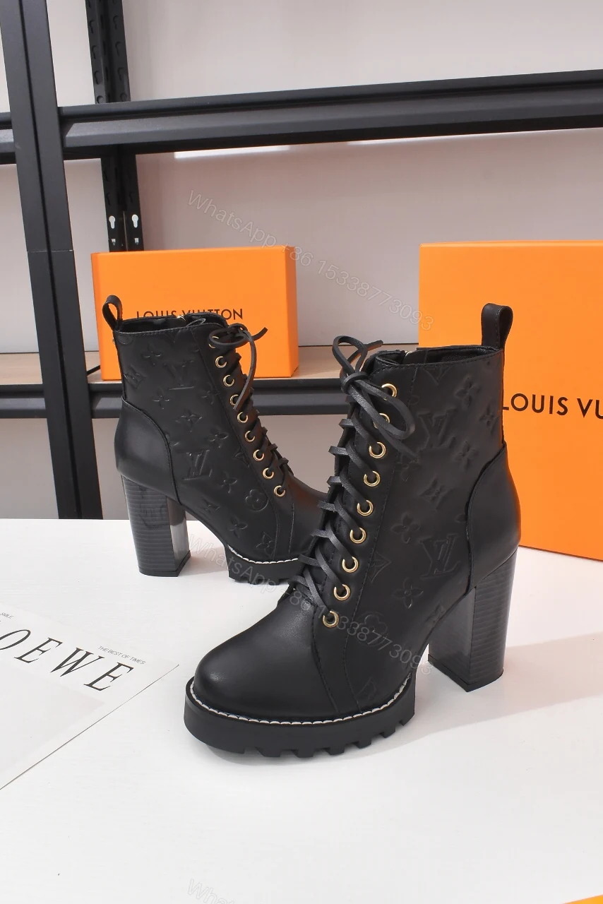 View 2 of LOUIS VUITTON STAR TRAIL BOOTS BLACK 1ACH0H