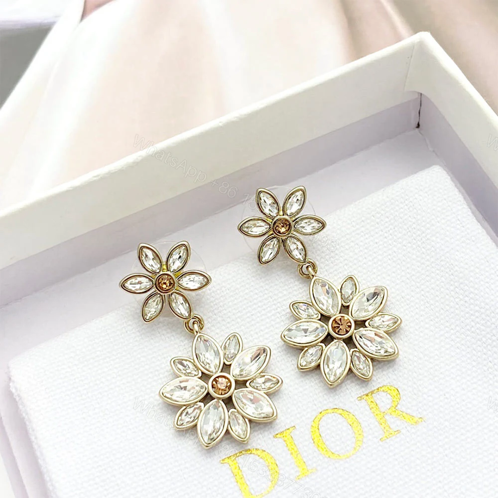 View 2 of DIOR Fleur de Glace earrings