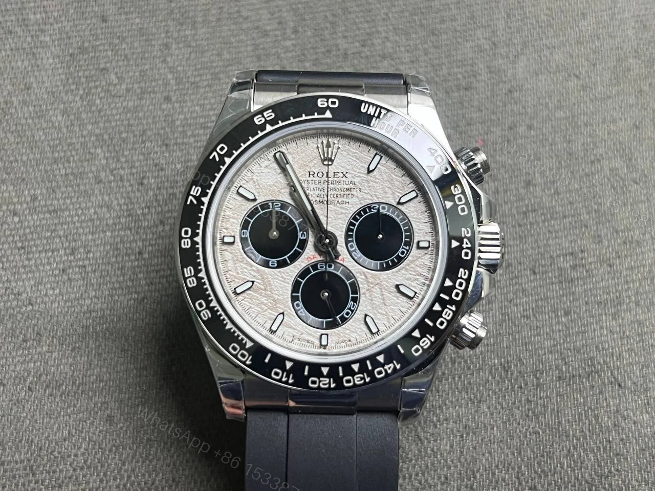 View 2 of Superclone Rolex Daytona 126519LN Meteorite Dial