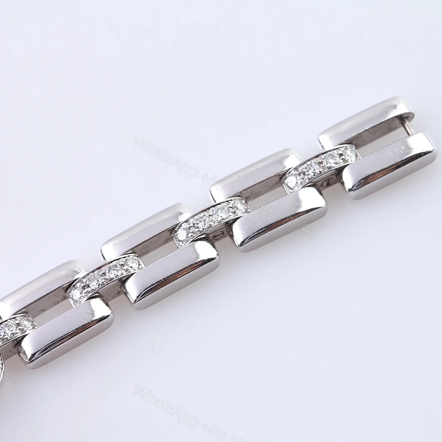 View 6 of Cartier Panthere Bracelet Full Diamonds