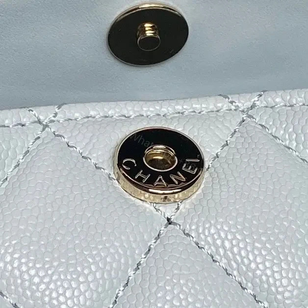 View 8 of Chanel Small Hobo Bag in light blue quilted calfskin