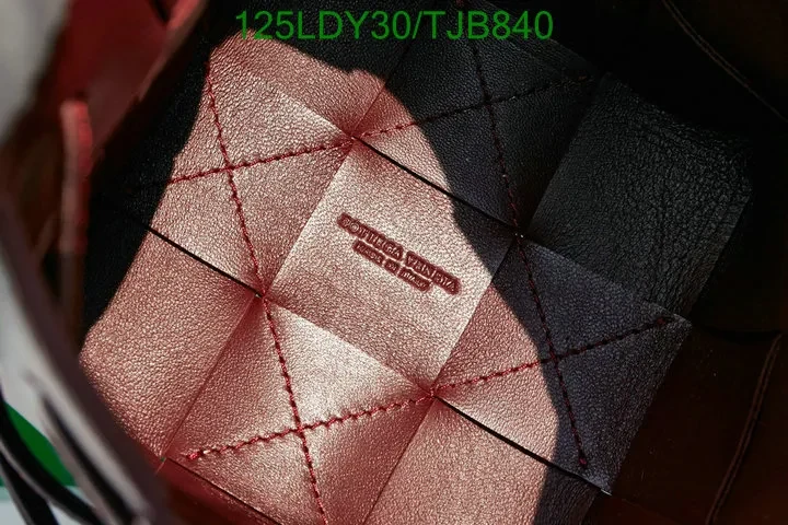 View 87 of Bottega Veneta Small Cross-Body Bucket Bag in Red BVF4722