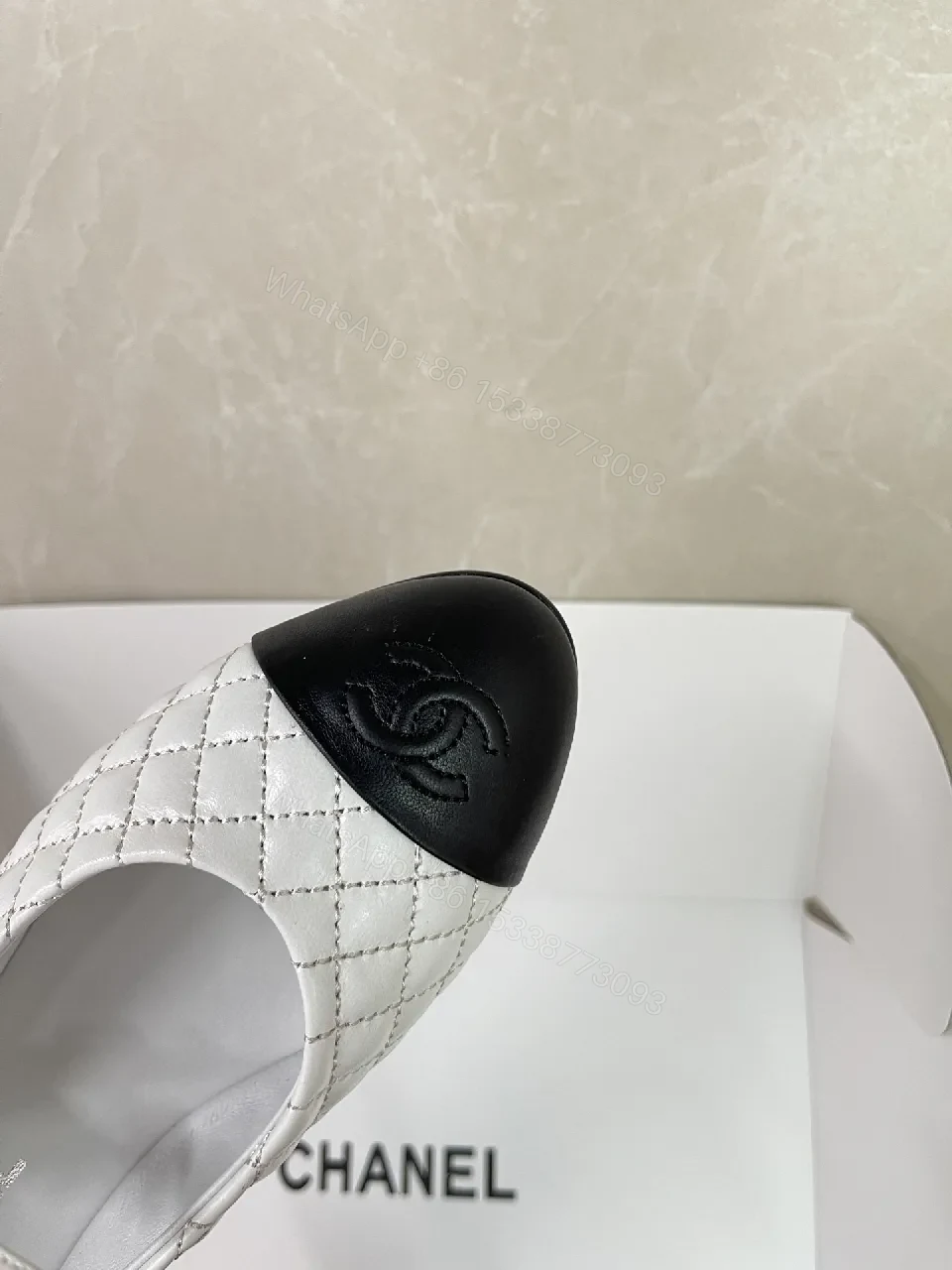 View 2 of Quilted Mary Jane Pumps – Modern Classic Luxury Comfort