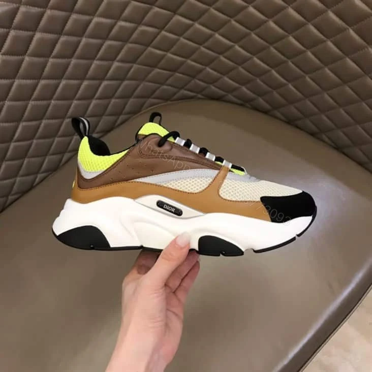 B22 SNEAKER TECHNICAL MESH WITH AND CALFSKIN – CD104 — view 1
