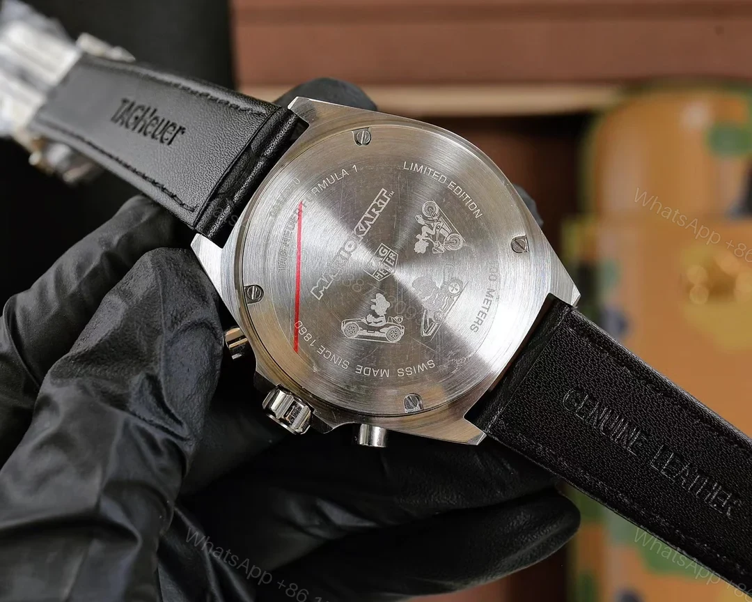View 6 of TAG Heuer Special Edition Racing Chronograph 41MM Black PVD Steel Watch TAGHEUER-RACING-VK-CHRONO-BLK-41