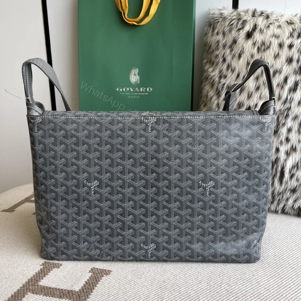 View 2 of 高仿Goyard*Capetien系列CAPETID郵差包灰色中號免檢版