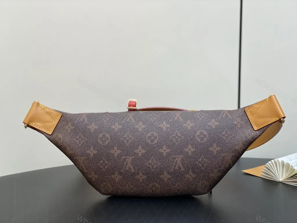 View 4 of Compact LV-Inspired Monogram Fanny Pack - Luxury, Hands-Free