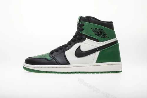 View 10 of Air Jordan 1 Retro High Pine Green 555088-302