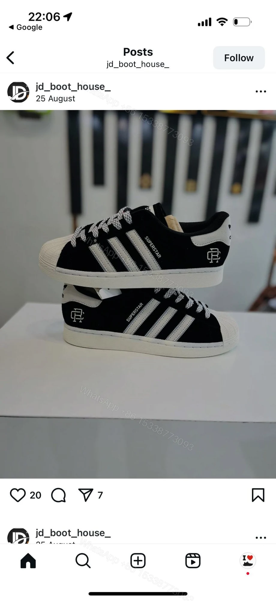 View 3 of ADIDAS ORIGINAL SUPERSTAR SUEDE FOR MEN
