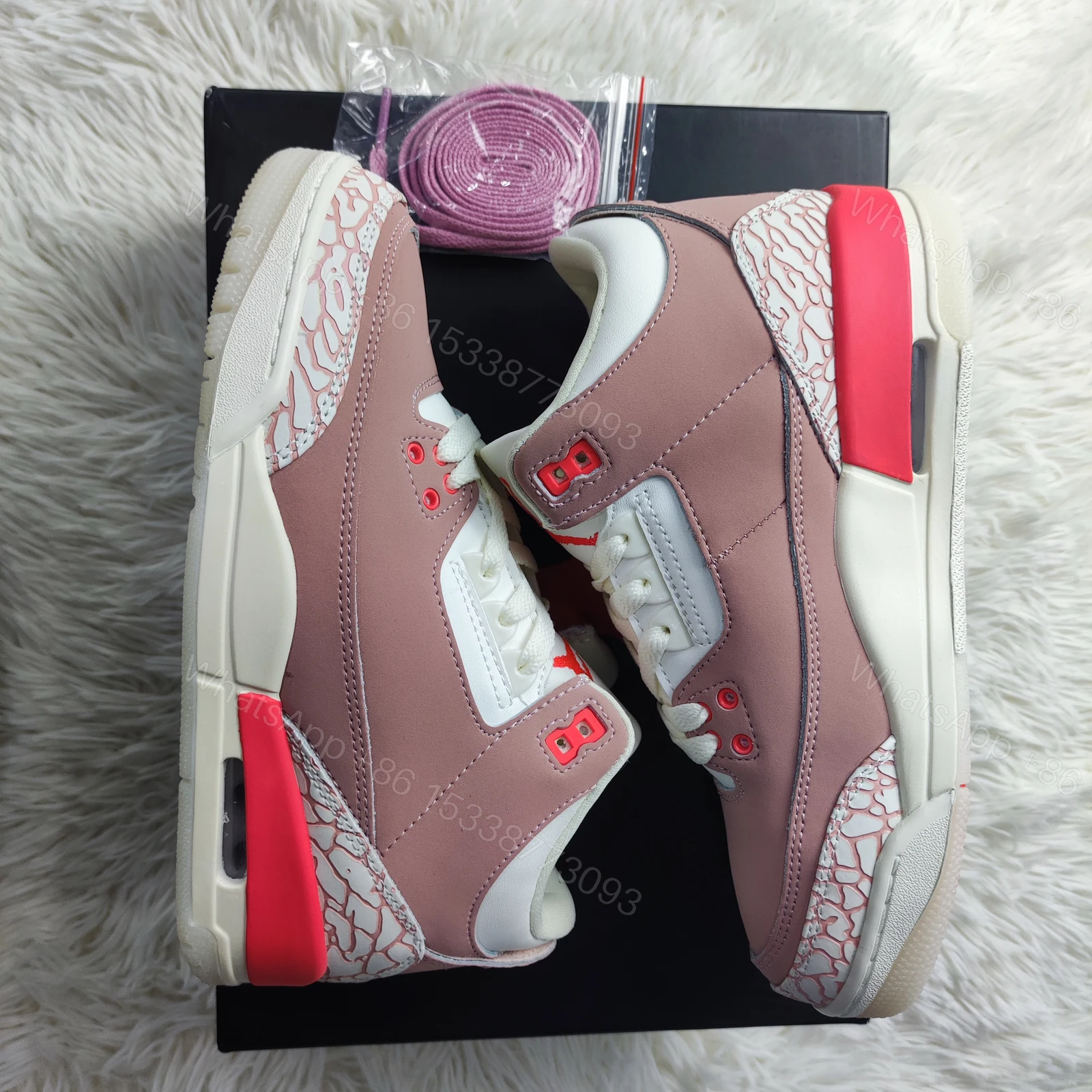 View 6 of Air Jordan 3 Retro Rust Pink